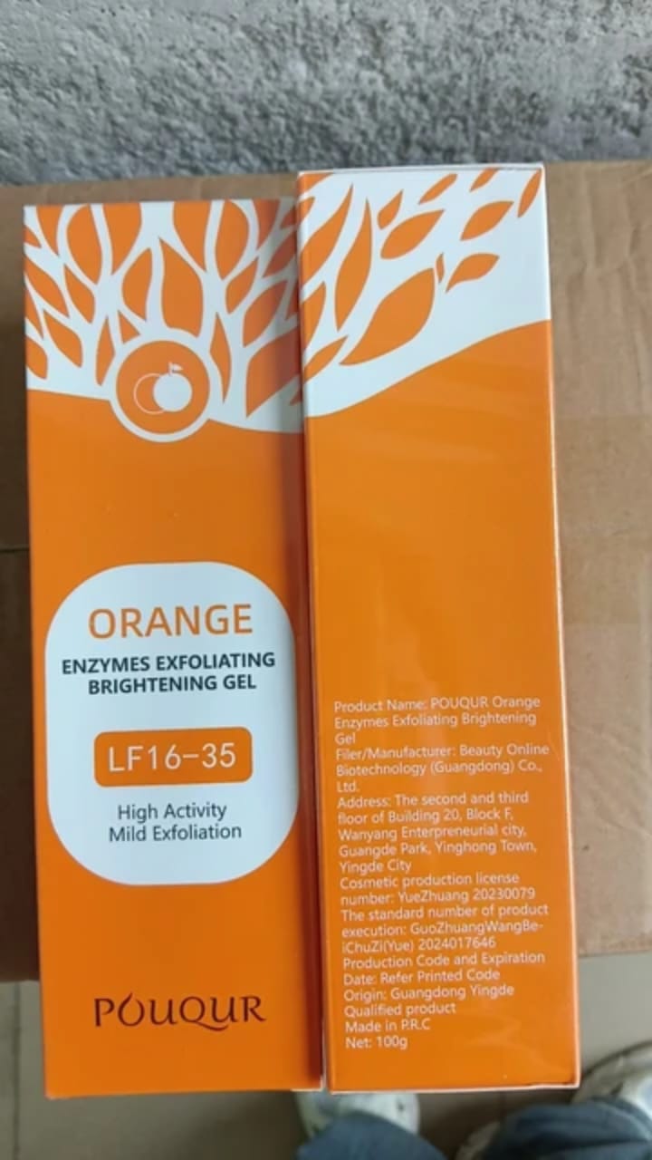 Gel Orange - vue 5 - Sylite Boutique